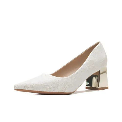 GOSO Высокие каблуки Женские Светло-золотые