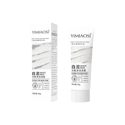 YIMIAOSI Белый Грязь Ледяной Кожа Глина Маска Удаление черных точек Контроль жирности Чистка Сужение пор для различных типов кожи