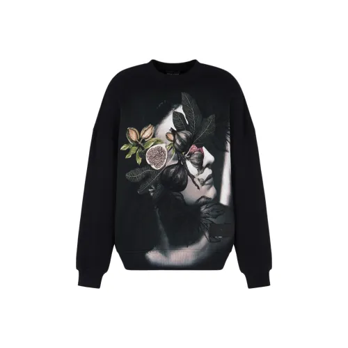 EMPORIO ARMANI FW25 Толстовка Мужской Черный