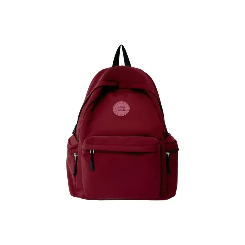 Kwq Композитная ткань Рюкзак Унисекс Черный Экрю Бургунди Хаки