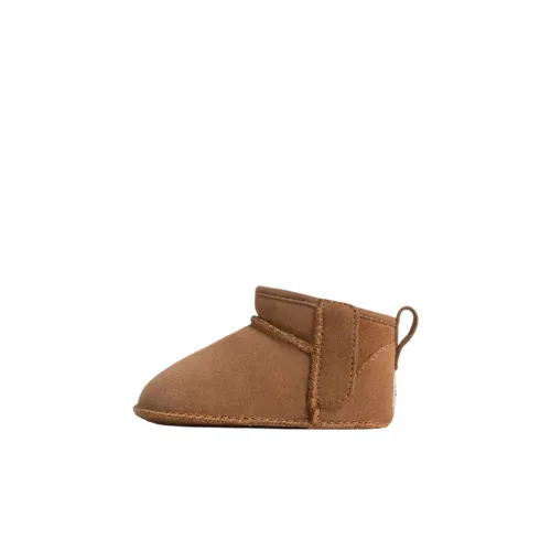UGG CLASSIC ULTRA MINI Амортизация Износостойкий Низкий Топ Обувь для малышей Коричневый Новорожденный и Малыш