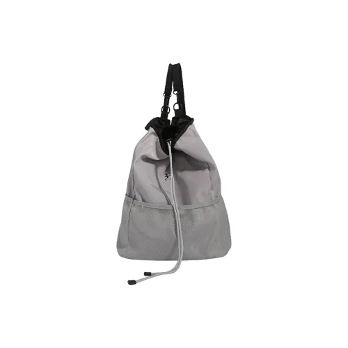 Kwq Nylon Backpack Standard Unisex Gray Pink Kwq Нейлон Рюкзак Стандартный Унисекс Серый Розовый