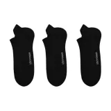 Короткий, черный, 3 шт (махровая подошва)