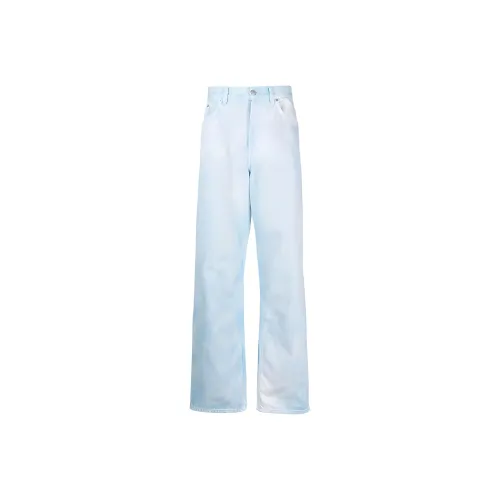 DRIES VAN NOTEN Синий Мужской Джинсы
