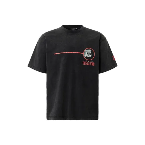 FAKE UINTAGE Черный Унисекс T-рубашки