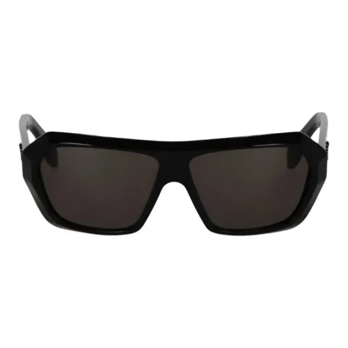 Retrosuperfuture Ацетат Нерегулярная форма Солнцезащитные очки Женские Черный