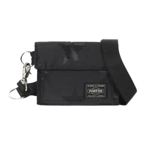 PORTER Nylon Wallet Men's Black
