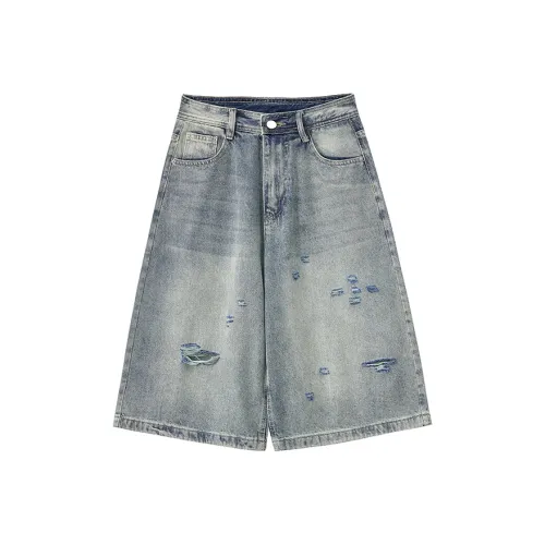 JIELNSELN Синий BNSDMM 561 Унисекс Джинсовые шорты