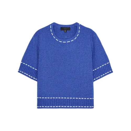 ZARA Темно-синий Женский Трикотаж