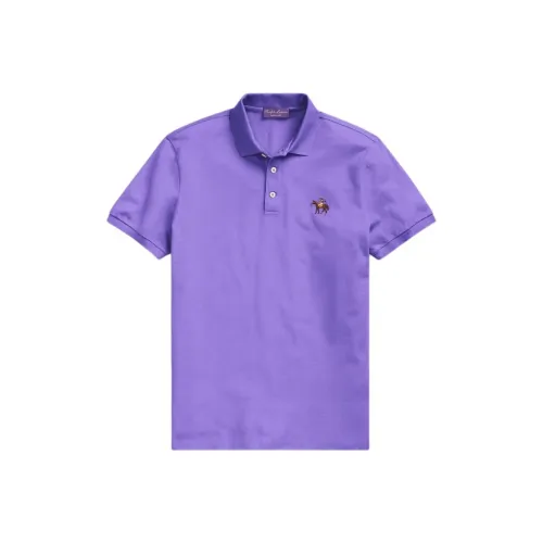 Ralph Lauren Purple Label Мужская поло с лавандовым цветом