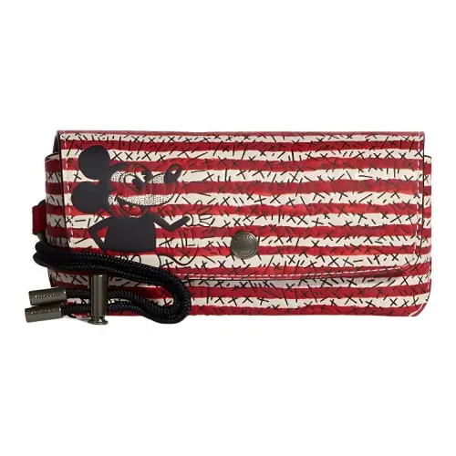 COACH Чехлы для очков Sunglass Case Белый & Красный Унисекс