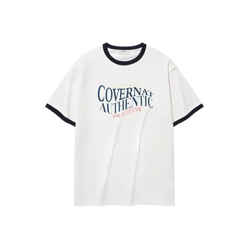 COVERNAT Белая Унисекс Футболка