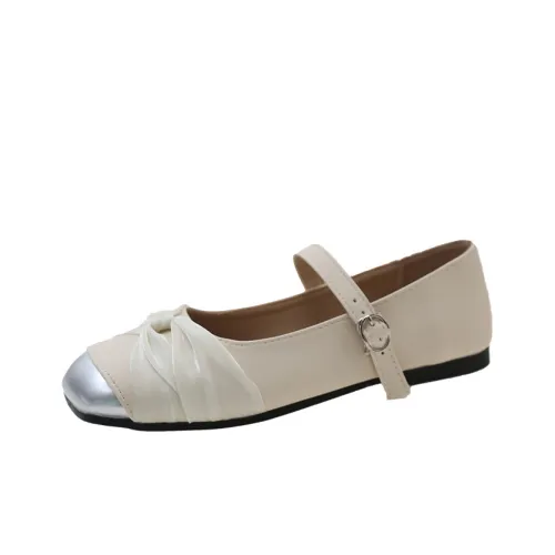 Medd Плоская подошва Классические туфли Мэри Джейн Женские