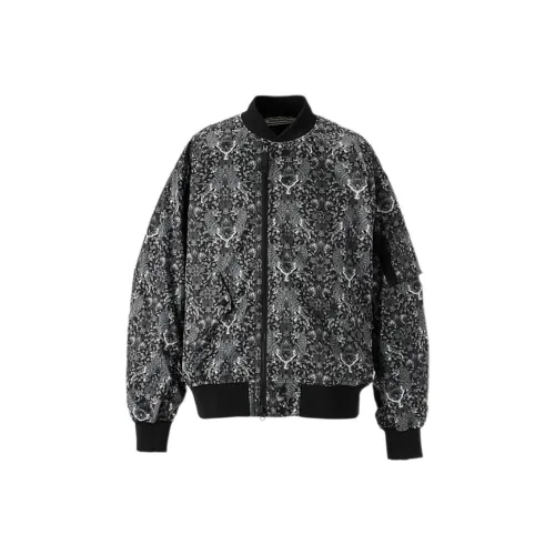 Onitsuka Tiger Хлопковый пуховик Унисекс Черный