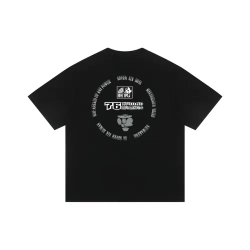 RUIZENLUO Черная унисекс футболка