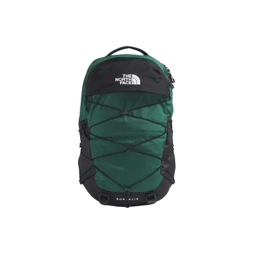THE NORTH FACE BOREALIS Переработанный нейлон Рюкзак для активного отдыха Сумка Унисекс Зеленый и Черный