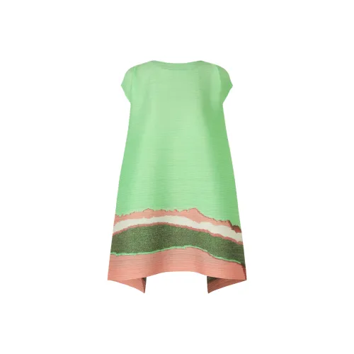 ISSEY MIYAKE T-рубашка Женская Зеленая