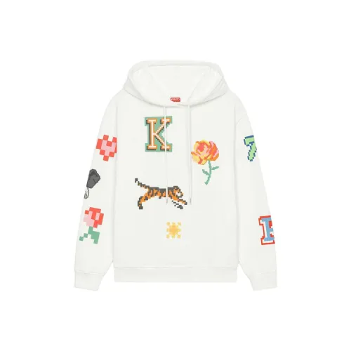 KENZO Pixels Свитшот Женский Белый