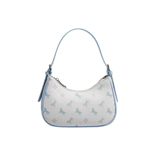 JANE KLAIN Сумка через плечо из синтетической кожи стандартная женская озерно-синий персиково-розовый мокко