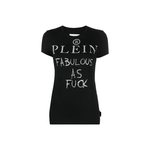 PHILIPP PLEIN SS23 T-Shirt Женская Черный