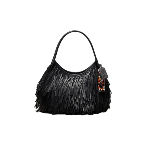 COACH Ergo Кожа Сумка Средний Женский Черный