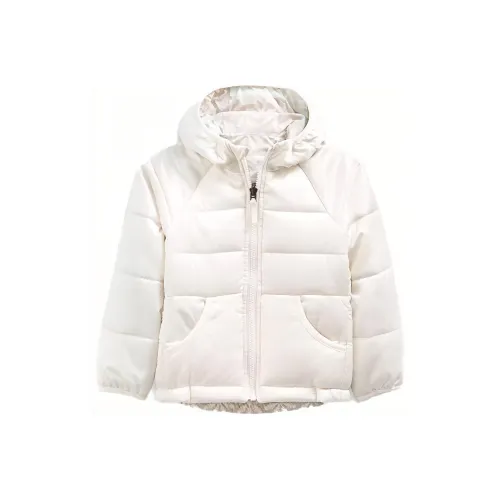 The North Face Хлопковый пуховик Зимний Белый Детский