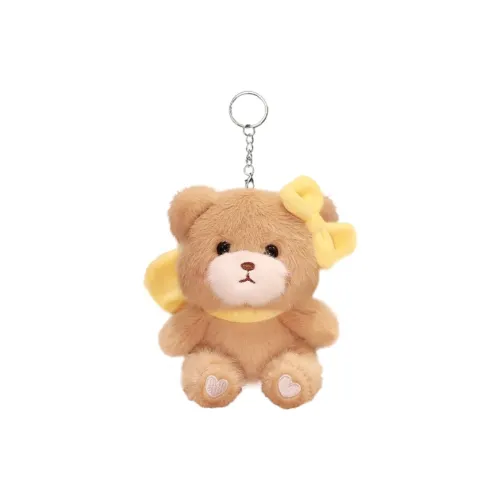 Ten Thousand Children's Music Бант Медвежонок Куклы Плюшевый Брелок 15 см Рекомендуемый рост