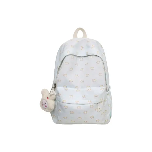 Kwq Nylon Backpack Standard Unisex White Kwq Нейлон Рюкзак Стандартный Унисекс Белый