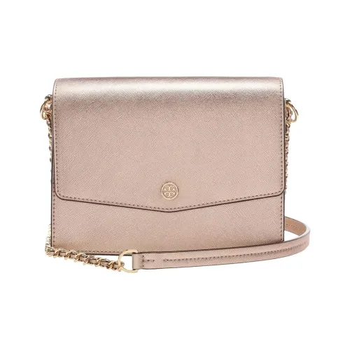 Burberry Кожа Плечевая Сумка Стандартная Женская Светло-Розовая Золото