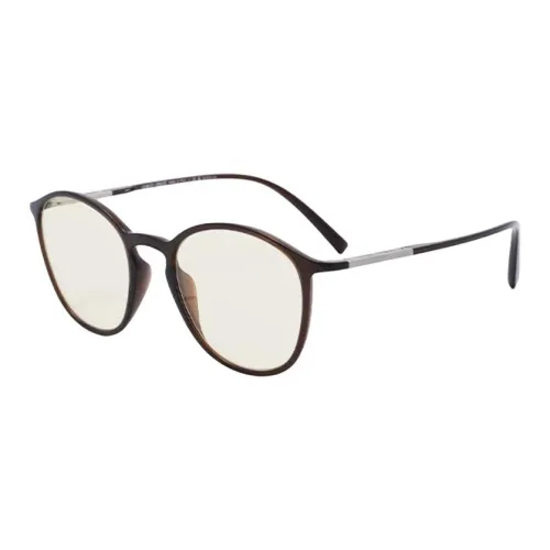 AMANI Вытяжные Круглые Солнцезащитные Очки Мужские Коричневые