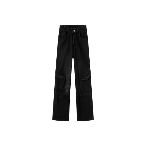 Maxim's De Paris Черные Унисекс Джинсы