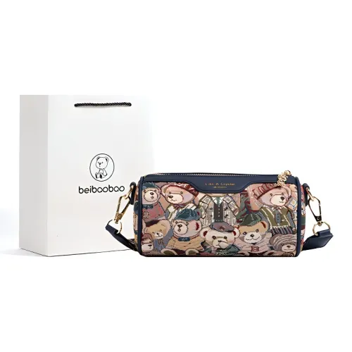 North Pack ПУ (полиуретан) Цилиндрическая Сумка Сумка через плечо Женская Многоцветная