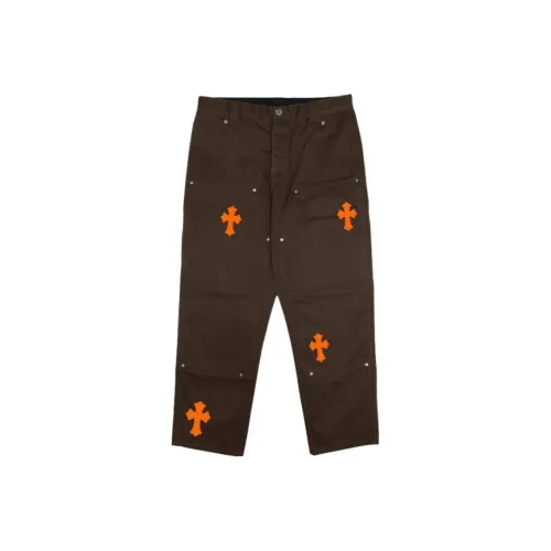 Chrome Hearts Коричневый Мужской Джинсы