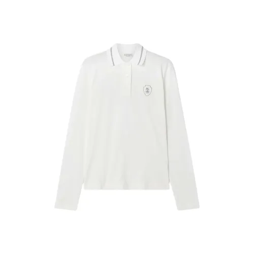 Brunello Cucinelli Белое Женское Поло