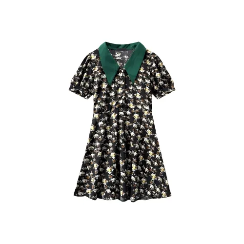 ABBY GODDESS Короткое платье с короткими рукавами женское