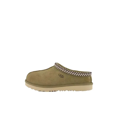 UGG Anti KICK Амортизация Низкий Топ Детские Лайфстайл Обувь Зеленый Коричневый Детский