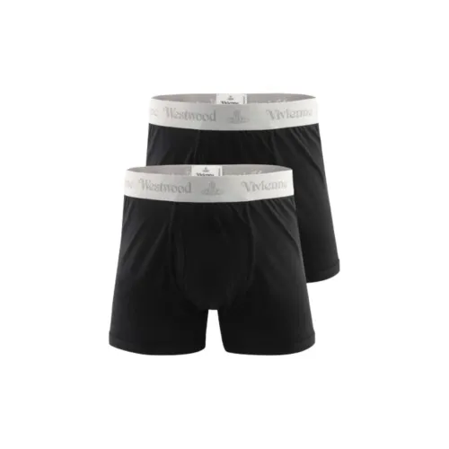 Vivienne Westwood Трусы Мужские 2 упаковки черный