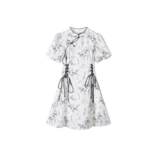 Meanalot Короткий рукав Платье Женское