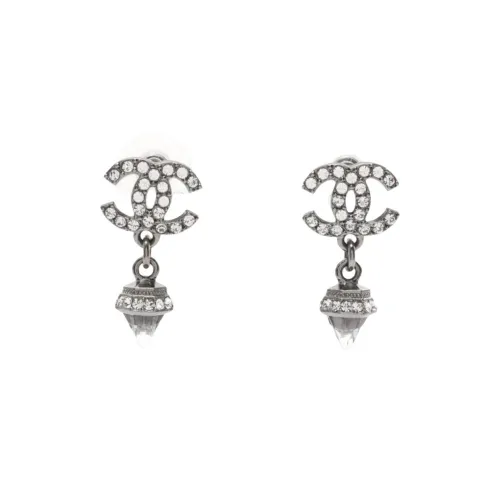 CHANEL Серьги из металла женский серебряный