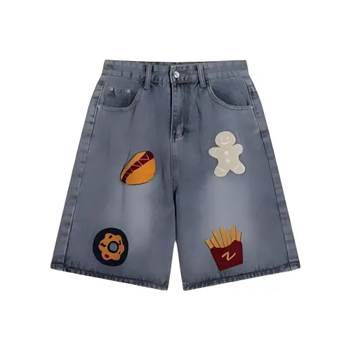 HLPT Унисекс Джинсовые Шорты