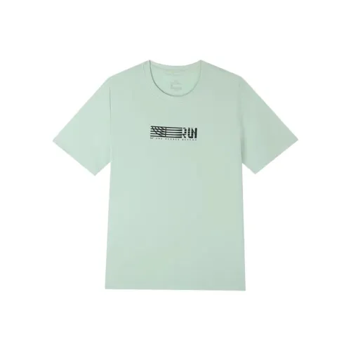 361° Running Collection Бег Т-Рубашка Мужская Sea Bubble Зеленый