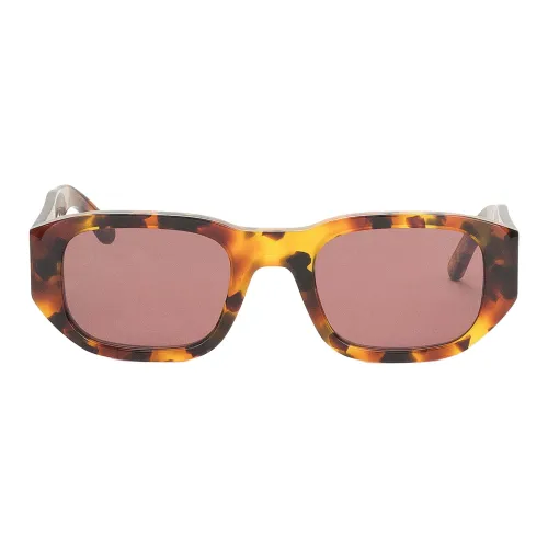 Thierry Lasry Ацетат Прямоугольные Солнцезащитные очки Унисекс Черепаховый