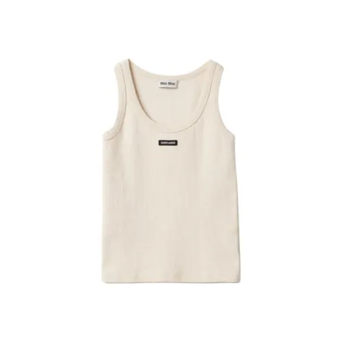 MIU MIU Белые Женские Майки