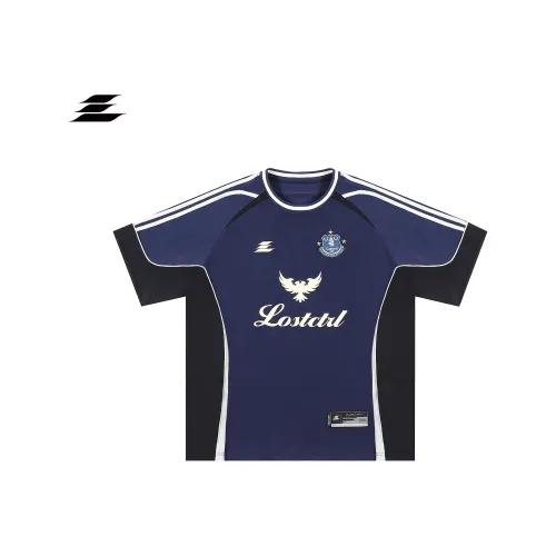 LOSTCTRL Синяя унисекс футболка