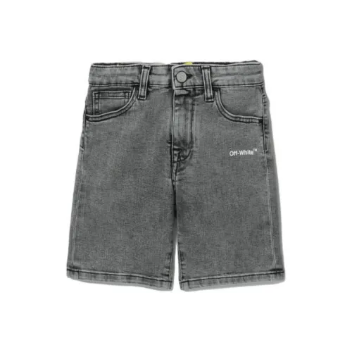 Off Белый Шорты Дети Возраст 3-7 Лет Черный