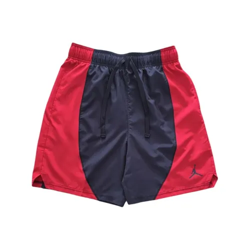 Джордан Dri Fit Баскетбольные шорты Мужские Черные Красные