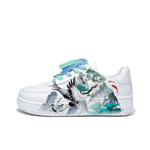 Warrior Slip-Resistant Lightweight And Breathable Скейтборд Кроссовки Low-Top Унисекс