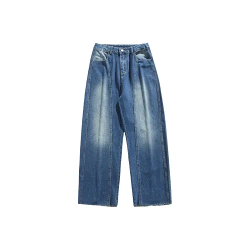 JIARONG Синие Унисекс Джинсы