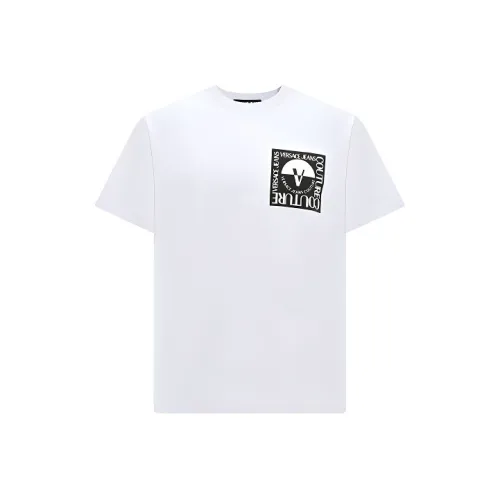 VERSACE JEANS COUTURE Белая Мужская Футболка
