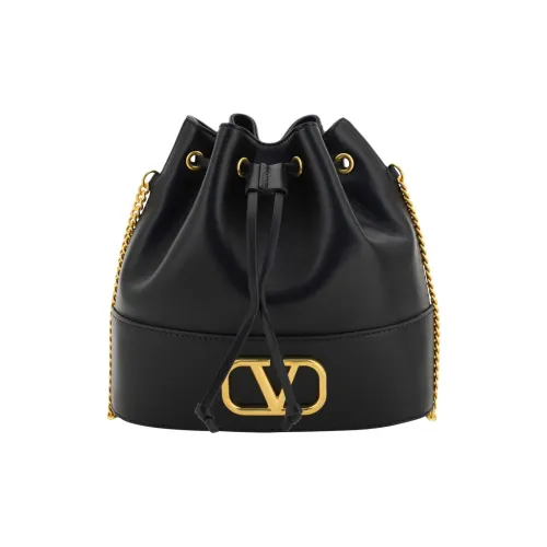 Valentino Garavani Телячья кожа Сумка через плечо Мини Унисекс Черный